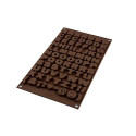 Letras y símbolos para moldes de chocolate de Silikomart
