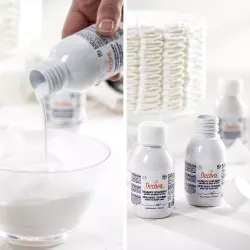 Colorant liposoluble liquide blanc Decora - Cook Shop