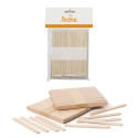 Wooden sticks for lollipops and ice cream 11 cm -x100