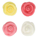 Sugar roses in assorted colors Funcakes x8