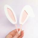 Sweet stamp bunny ears toppers
