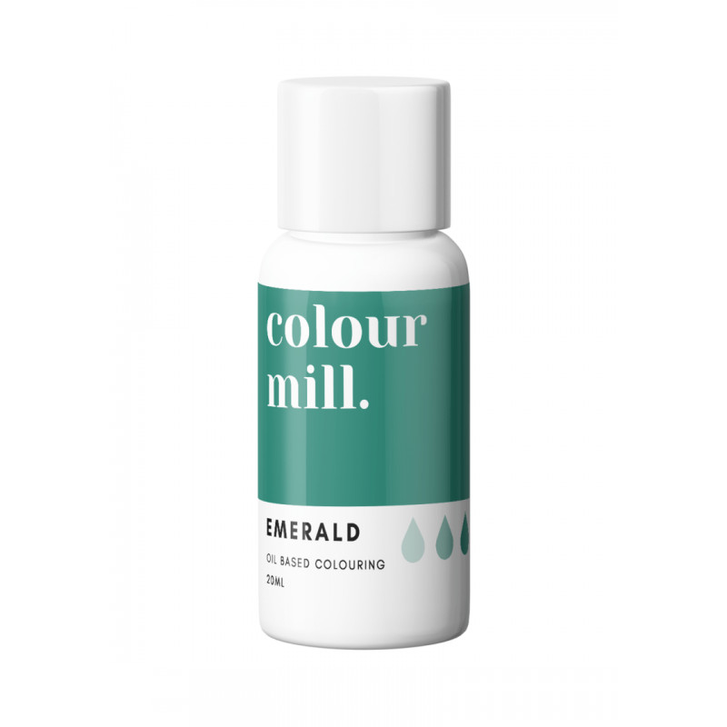Colorant liposoluble vert emeraude Colour Mill 20 ml