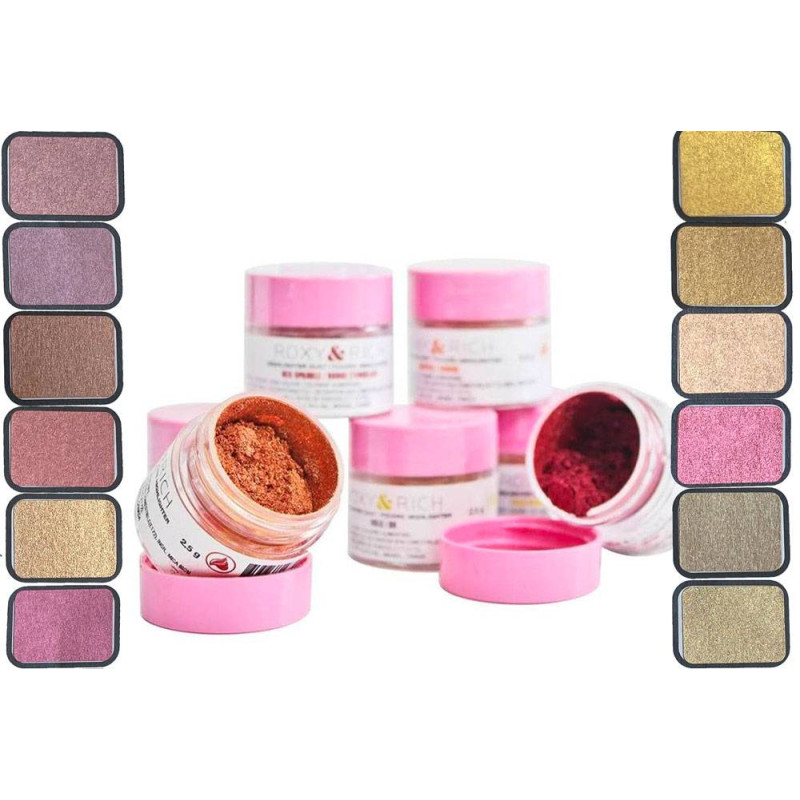 Roxy & Rich Highlighter Gold Shimmering Powder Colorants