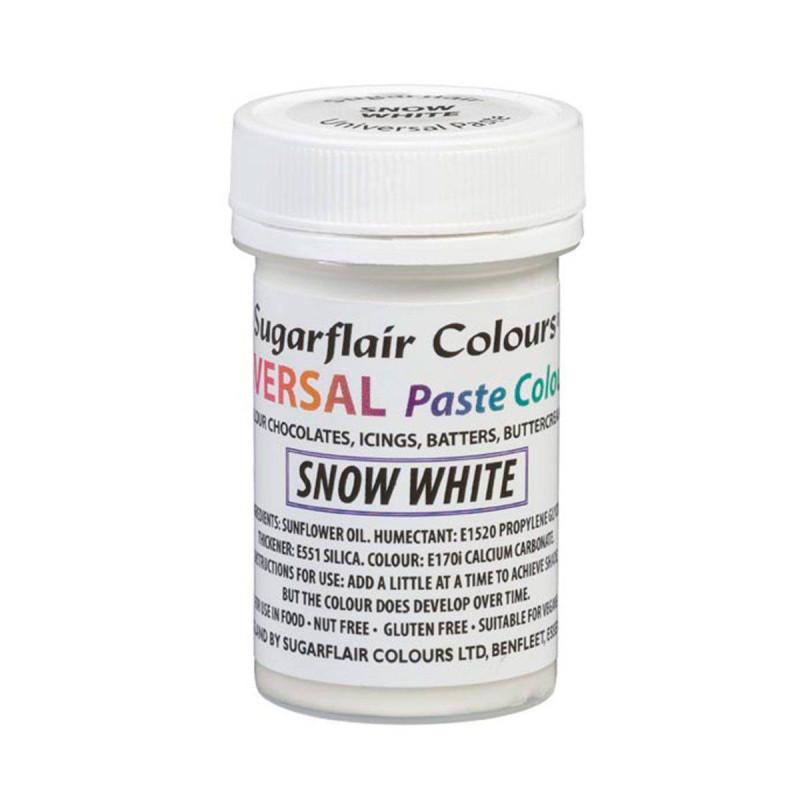 Sugarflair white paste dye 22 g