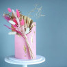 Epingles à gâteau pour décor floral x6 pièces