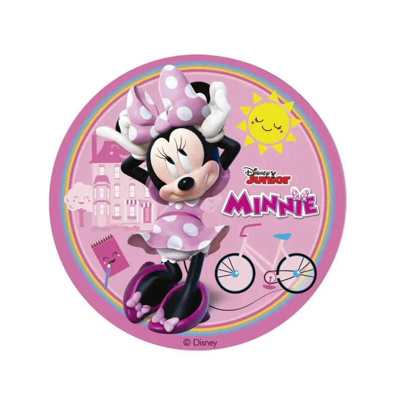 Disque comestible Minnie 15,5 cm