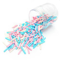 Happy Sprinkles pink, blue and white sticks 90 g