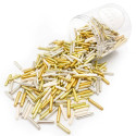 Happy Sprinkles Gold, White and Silver Sticks 90 g