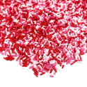 Red, pink and white vermicelli Happy Sprinkles 90 g
