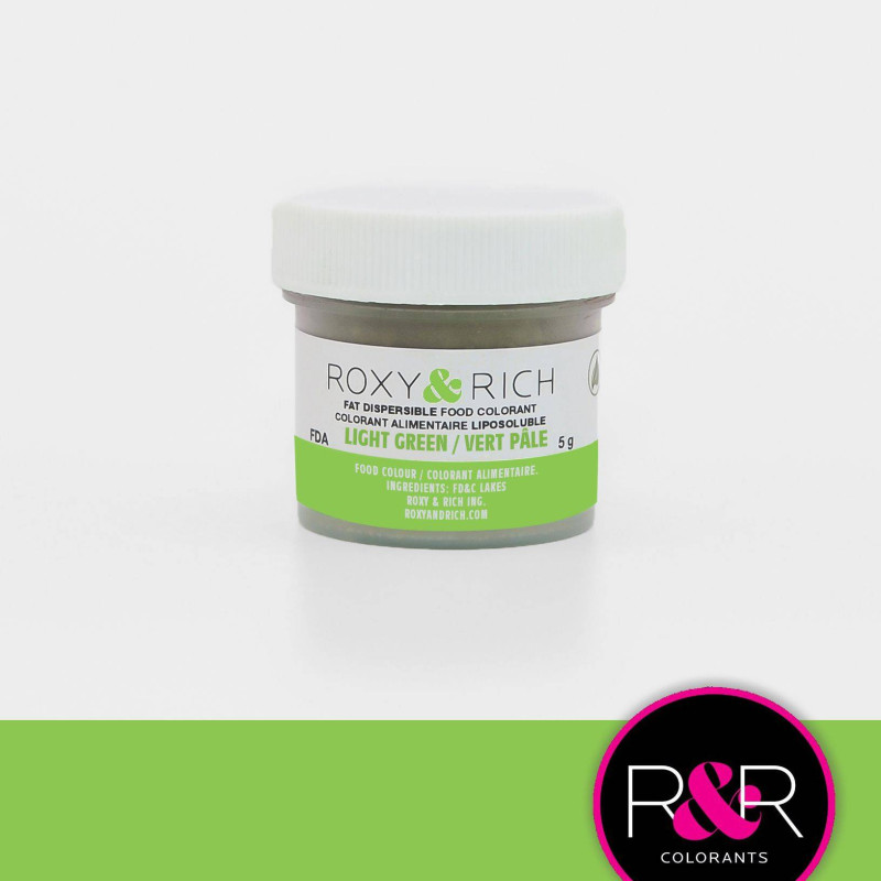 Roxy & Rich light green liposoluble powder colorant 5g