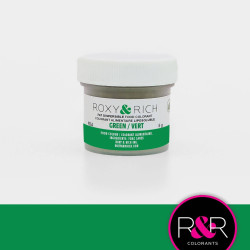 Colorant en poudre liposoluble vert Roxy & Rich 5g