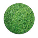 Thick round tray printed with grass pattern 25 cm