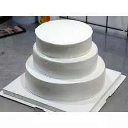 Plateau séparateur de gâteau 15 cm et 3 pilliers 22 cm