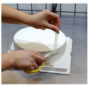 Bandeja separadora de tartas de 20 cm y 3 pilares de 22 cm
