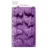 Moule silicone personnages Halloween x8 cavités