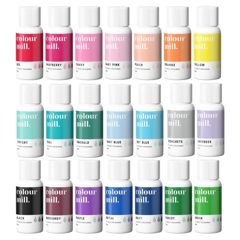 Oil-soluble Colour Mill food coloring 20ml - Planète Gateau