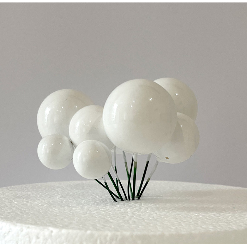 Lot 3 Boules Mousse Polystyrène 10/15/20 Cm DIYASY - Projets Créatifs, Artisanat Et Décoration