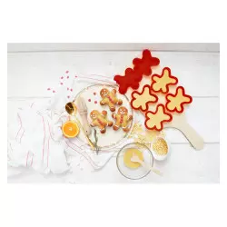 Moules en silicone individuels Gingerbread x6