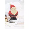 3D mold choco Santa Claus
