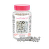 Scrapcooking silver beads and stars 55g
