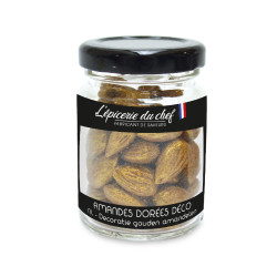Golden almonds deco 50g