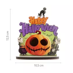 Topper gateau décor Halloween 12cm