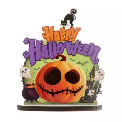 Topper gateau décor Halloween 12cm