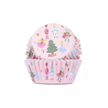 Christmas nutcracker cupcake cases PME x30