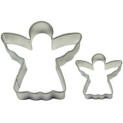 Christmas angels cookie cutters PME x2 sizes