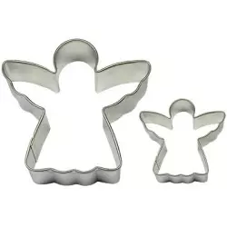 Christmas angels cookie cutters PME x2 sizes