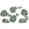 Pochoir MESH stencil feuilles Tropicales