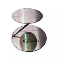 Stainless steel RONDO floating structure - Z-shaped foot