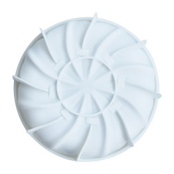 Molde de silicona para tartas con forma de merengue de 20 cm