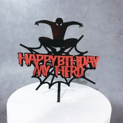 Cake topper Spiderman Happy...