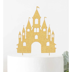 Topper princess castle cake...