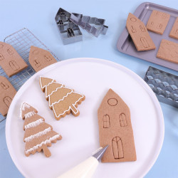 Gingerbread house cookie cutters PME