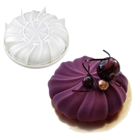 Molde de silicona para tartas con forma de merengue de 20 cm
