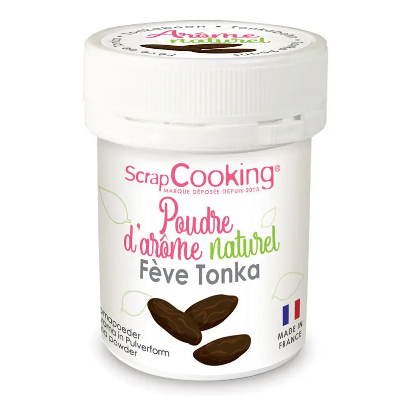 Poudre d'arôme naturel fève Tonka 15g