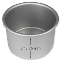 Round cake mold PME 10 to 35 cm height 7 cm