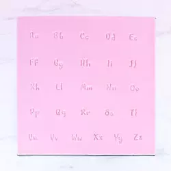 Embossers lowercase and uppercase letters collection 3 cookie PME x66
