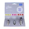 Set of 3 sockets n°1F, 1M and 16T JEM