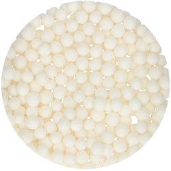 Large white sugar balls...
