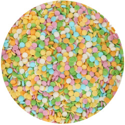 Mini confettis colorés...