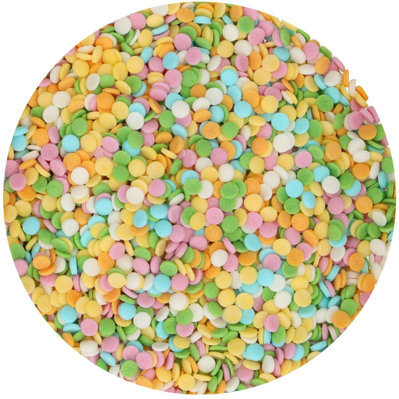 Mini confeti de colores Funcakes 60g