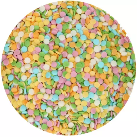 Mini colored confetti Funcakes 60g
