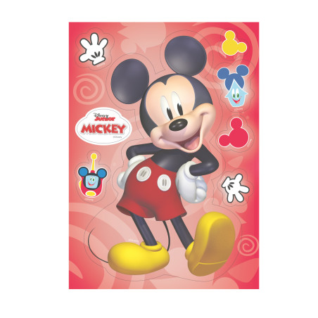 Decoration in unleavened Mickey Mouse 14x21 cm