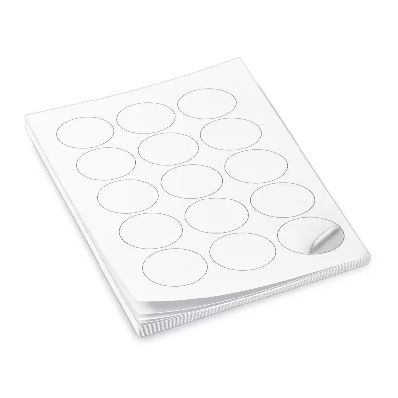 25 A4 sheets of pre-cut 5cm edible mini-discs