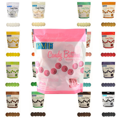 Candy Melt Buttons PME colored chocolate 340g