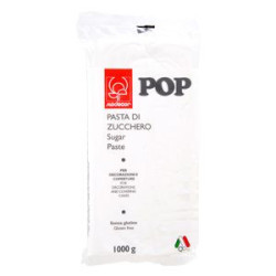 Pop Modecor white sugar paste 1 kg