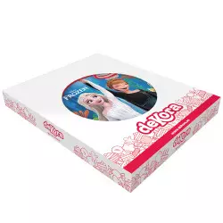 Edible disc Elsa and Anna The Snow Queen 15,5 cm